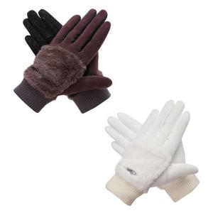 [웨스트우드]웨스트우드 여성 손등 퍼장식 장갑_WN4WTGL412