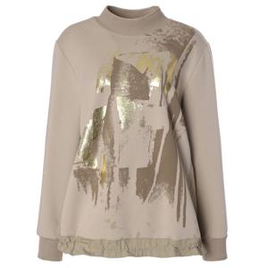 [벨라디터치]프린트 반목 블라우스티 V1D4TS21