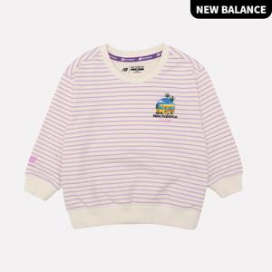 뉴발란스키즈 ESSENTIAL 스트라이프 맨투맨 NK9CD1102U-70