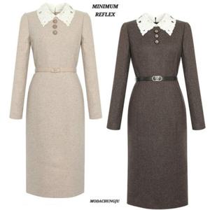 [미니멈]MD 레이스 카라 원피스 MD MMWDAWO1150_CJ