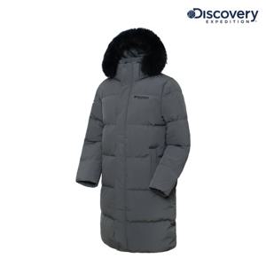 디스커버리 남성 고쉬 구스다운 롱패딩 다크그레이 DMDJ7E036DGS