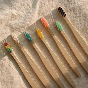 NPE 컬러 대나무 칫솔 시즌2 [제로웨이스트 제품 부드러운 미세모 나무 생분