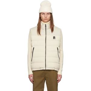 25 FW 맥케이지 남성 베이지 바비 다운 베스트 242015M178026