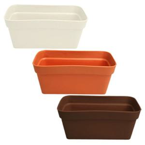 미니초화화분(소)3색 초화화분 사각화분 인테리어화분