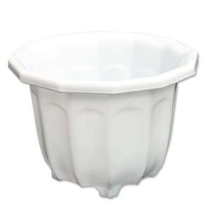 12각화분(9호) 플라스틱화분 PVC화분 흰색화분 각화분