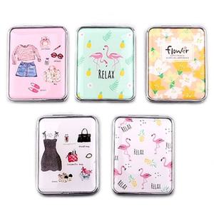 여성 콤팩트형 휴대용 양면 손거울