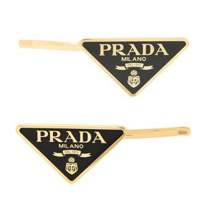 프라다 여성 헤어핀 1IF051 2BA6 F0632 (2종 세트)