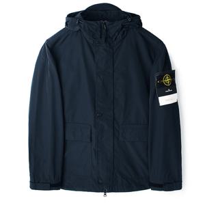 24SS 스톤 마이크로트윌 후드 자켓 네이비 801541526 V0020