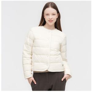 [링스골프][24FW] 여성 타운 라운드 넥 구스다운 점퍼  L21D3JP1