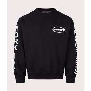 칼하트 WIP 긴팔 티셔츠 I0339390D2XX BLACK WHITE DOM