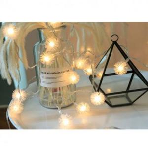 20구 LED 눈송이 가랜드 전구(3M)(웜색) 이벤트 사슴 행사 성탄