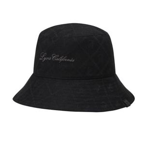 [링스골프][24FW] 여성 로고 자가드 버킷햇  L21D3CP151_BK_CC