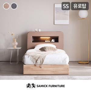 [삼익가구]소노 LED 가죽 침대(유로탑 7존 독립스프링 매트리스-슈퍼싱글)