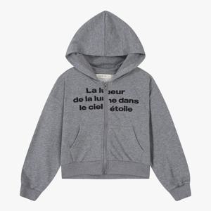 [일로딜로]세미 크롭 후드 집업 IDJA25150