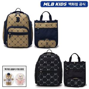 [MLB키즈]자카드 모노그램 3PCS 책가방 세트(7ABKMD35N)