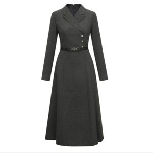 [미니멈]언발 버튼 카라 원피스 (MYDGWO9920CH)_IC