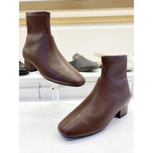 세레스 세이브존07 청키굽 앵클부츠3.5cm DCR AA-W311