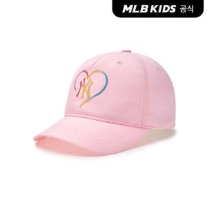 [MLB키즈]애슬레저 여아 볼캡 NY (Mg.Pink)7FCPB015N-50PKM