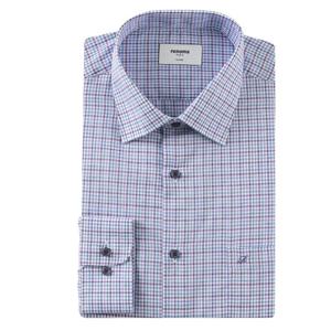 [레노마(셔츠)][레노마]린넨혼방멀티미니체크긴소매일반핏ROSSG0-035VL