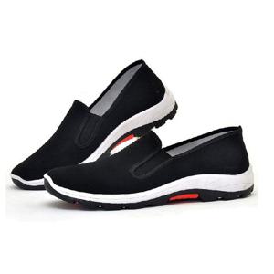 남자스니커즈신발 1P 끈없는 발편한 남성 워킹 운동화