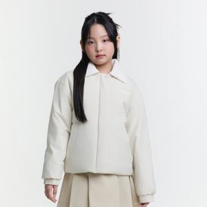 K251GPD910 여아 패딩 점퍼 CREAM