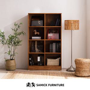 [삼익가구]가넷 디자인 원목 높은 책장 B타입