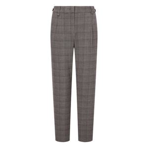 닥스 골프 여성 24FW 품절임박PREMIUM 브라운 투톤체크 일자핏 팬츠 DNPA4D760W2