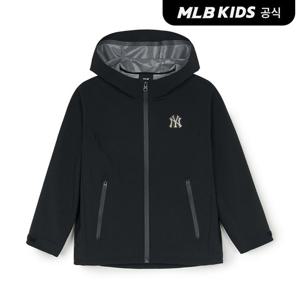 [택가159,000원][MLB키즈 공식] 25SS 아웃도어 3LAYER 바람막이 NY (Black) 7AWJB0251-50BKS