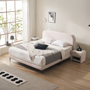 [아메리카나 베드] 코코 패브릭침대 + 솔리드 프리미엄 매트리스 Q