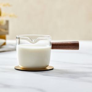 [모던하우스] 소울카페 우드핸들 내열 유리잔 200ml