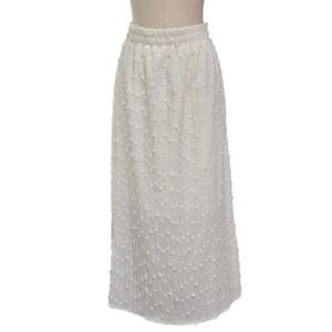 [포커스]밴딩 퐁퐁 롱 스커트 (FS5A7SK0009)