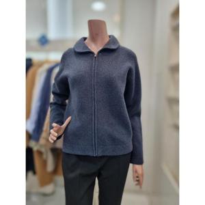 올앤선드리 세이브존06 모카카라집업 가디건 A4WAK231