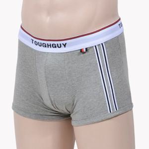 남성 아웃밴드 드로즈팬티 순면 스판 사각팬티 3매