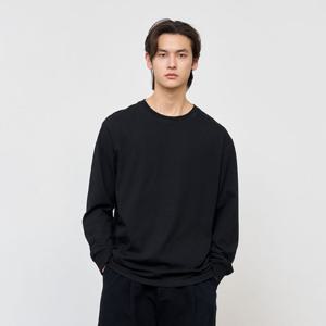 UNISEX 쿨링 롱 슬리브 티 [BLACK] / SBE1U01004-MAN