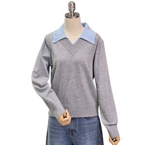 [포커스]카라 브이넥 니트 (FS5A7KT0013)