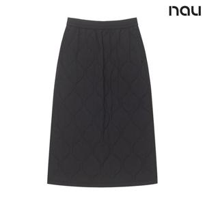 나우  (1NUSKW4501_BK) W코지경량패딩스커트R BLACK