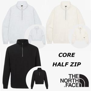 노스페이스 코어 하프집 공용맨투맨 NM5MR01 YDH