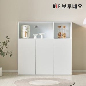 [착불] 보루네오 키첸 1200 멀티 주방 수납장 슬림