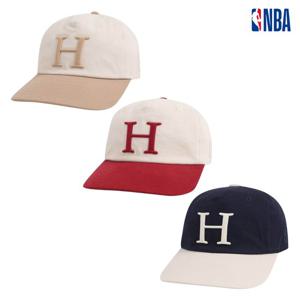 NBA N255AP275P 공용 MIA 자수 5각 반커브챙 소프트 볼캡 STG