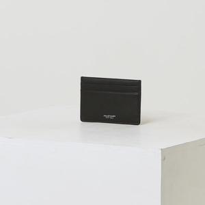 [질스튜어트핸드백]블랙 가죽 로고 2단 카드지갑 JUHO4E147 BK