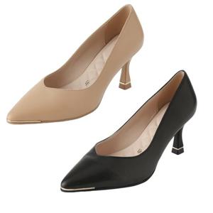 [엘칸토]여성 곡선형 브이라인 스틸레토 펌프스 LCWD22U513