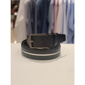 (FPSBE1301NY) (포체벨트) 남성 그린포인트밴드 천연소가죽수동벨트