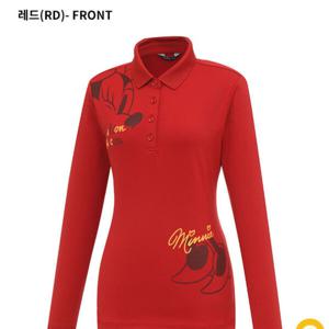 [디즈니골프]여성 캐릭터 아트웍 긴팔 카라 티셔츠 (DO3LTS006)_