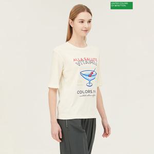 베네통 카프리 티셔츠 BATS17411