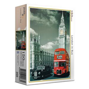 직소퍼즐 풍경 명화 런던 인 버스 150피스 PL269