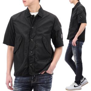 25SS CP컴퍼니 렌즈 와펜 크롬-R 반팔 셔츠 18CMOS035A 999