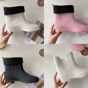 여자레인부츠 3컬러 1P 여성 눈 방수 비 기모 장화
