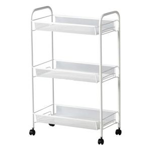 이케아 HORNAVAN 호르나반 카트 화이트 502.439.68 욕실 주방 트롤리 이동식 선반 정리함