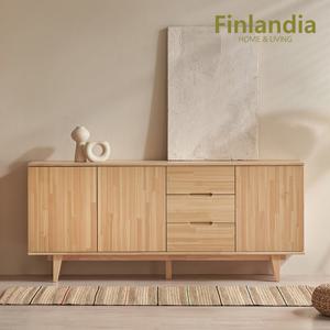 [비밀] 핀란디아 편백누리 원목 1800 높은거실장