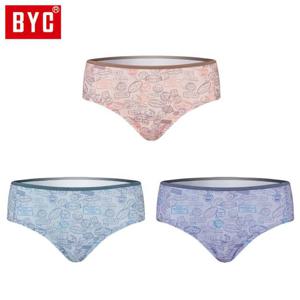 BYC 여성 미디스판 3매입 삼각팬티 DOLF2070